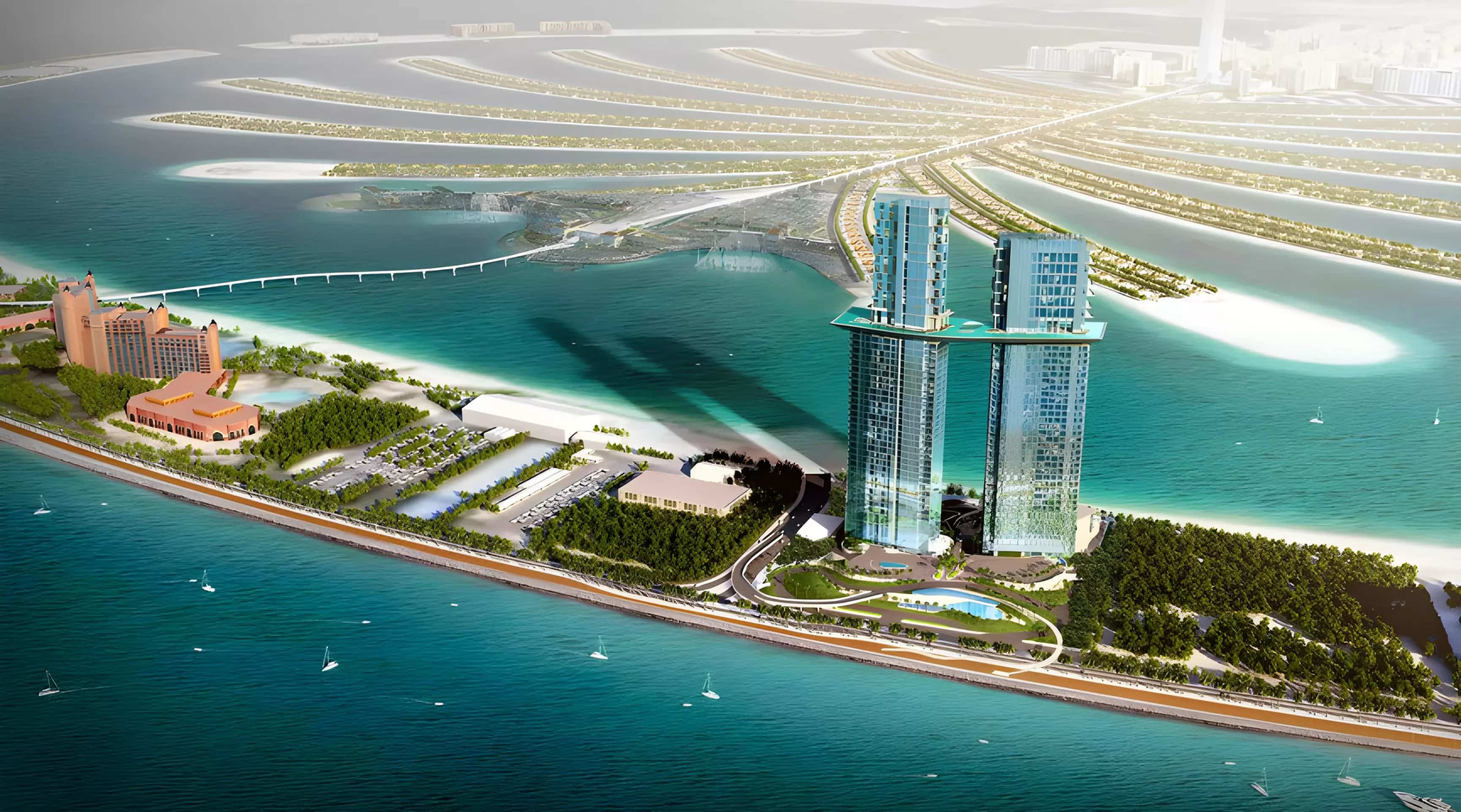 Podium Villas Palm Beach Towers Dubai