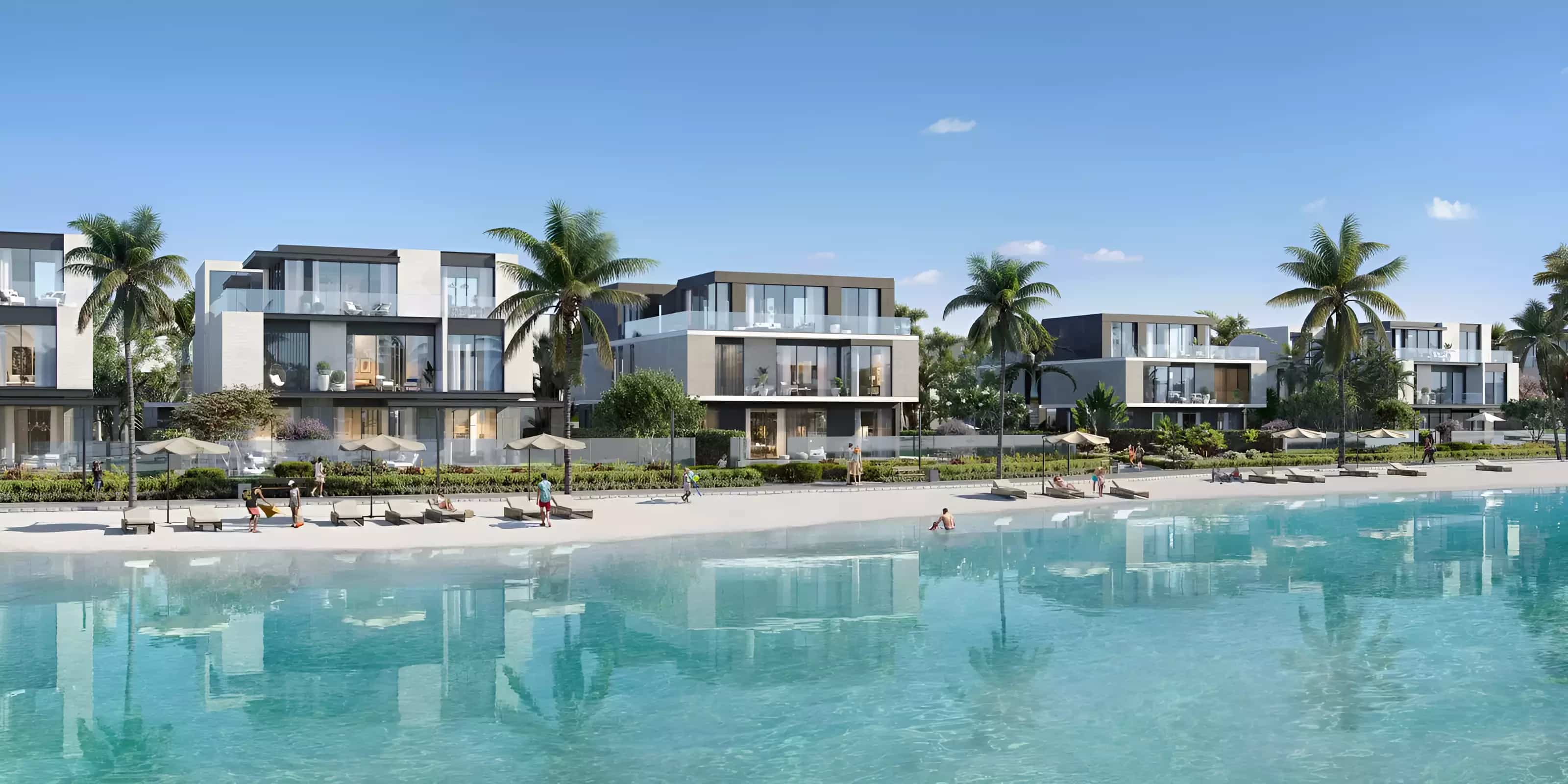 The Waterside Villas in The Sanctuary Dubai