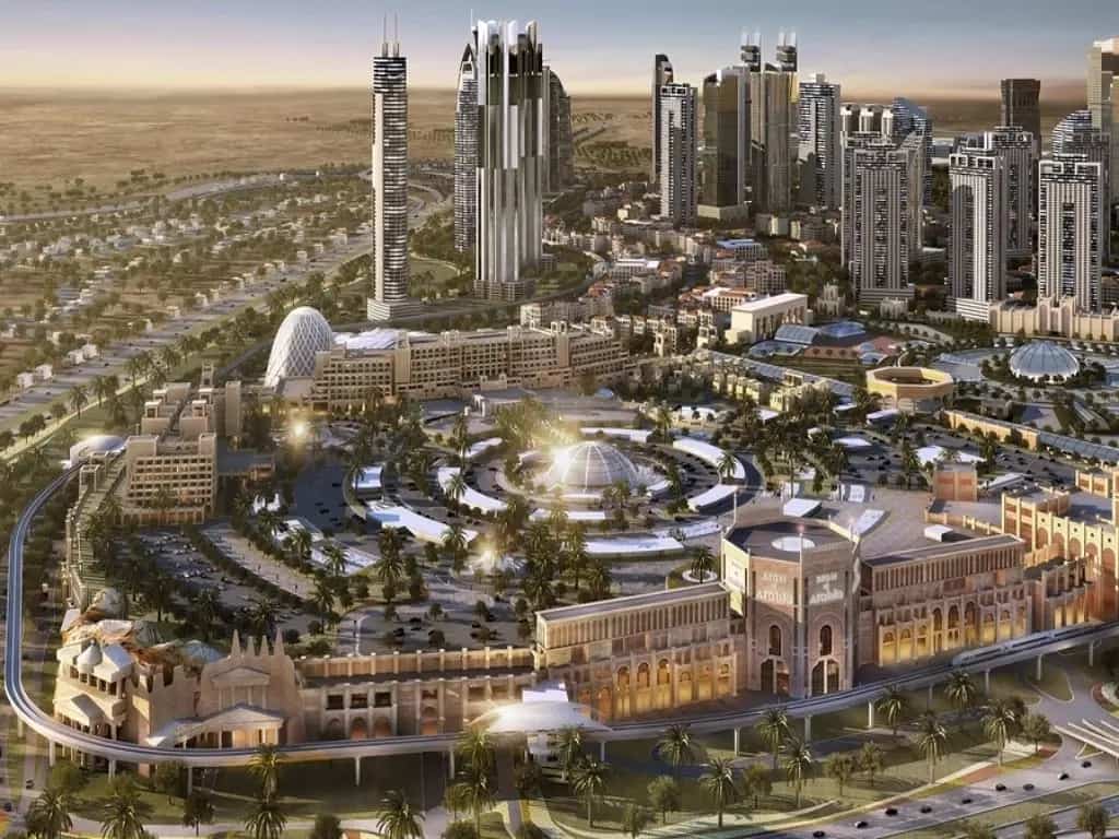 Samana Boulevard Heights Dubai Land Dubai Land Residence Complex