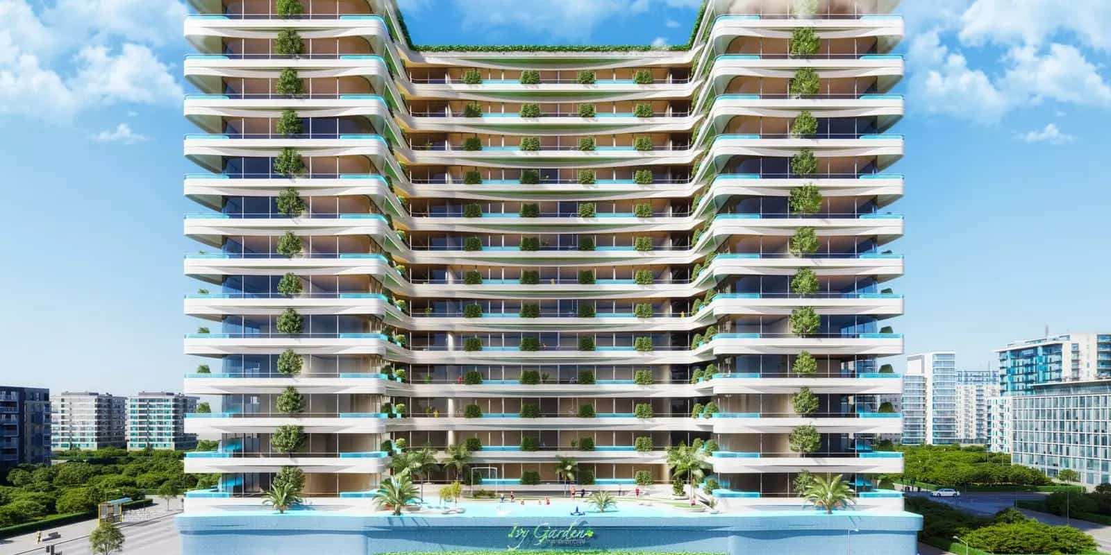Samana IVY Gardens in Dubai Land Dubai Land Residence Complex