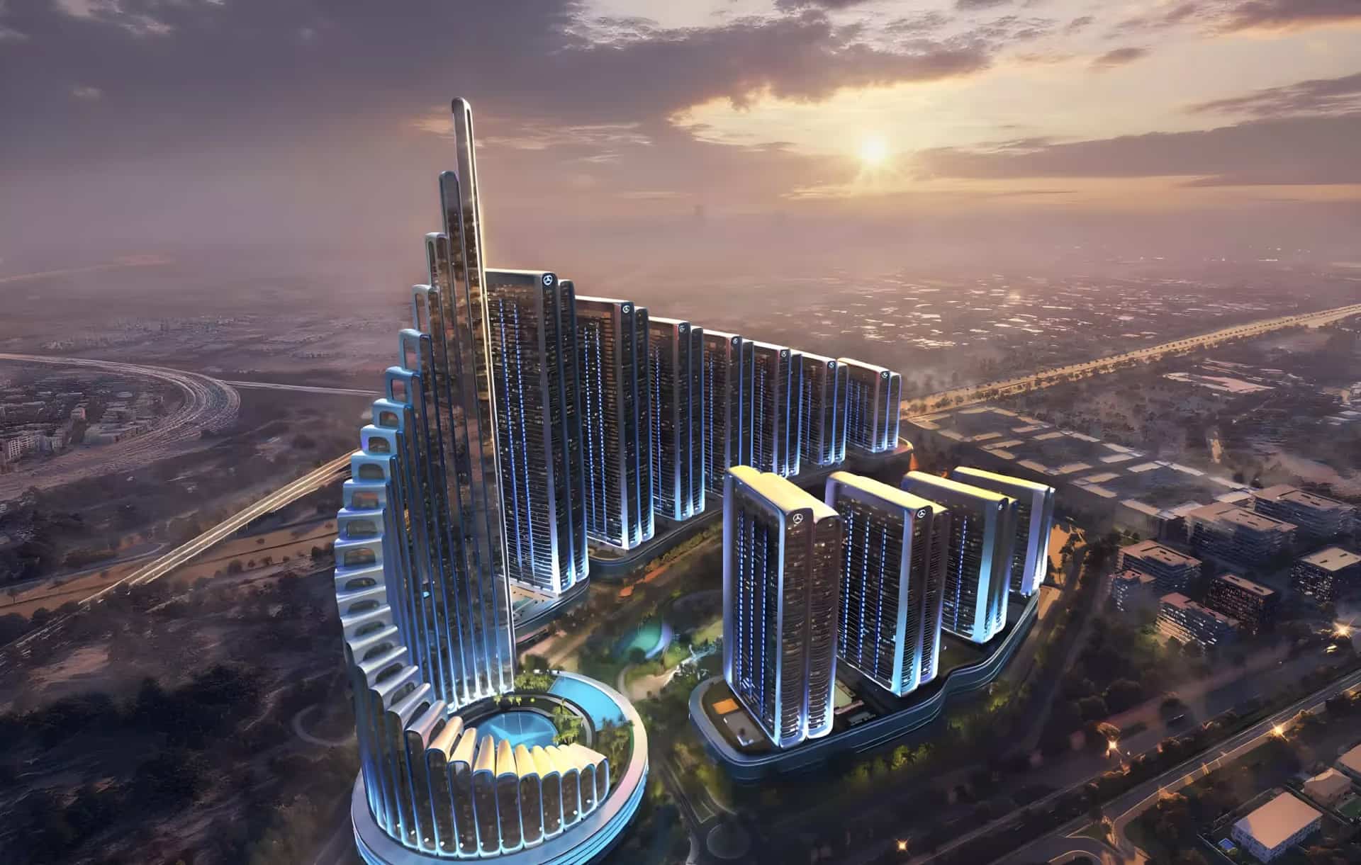 Mercedes Benz AMG Vision in Nad Al Sheba 1 Dubai