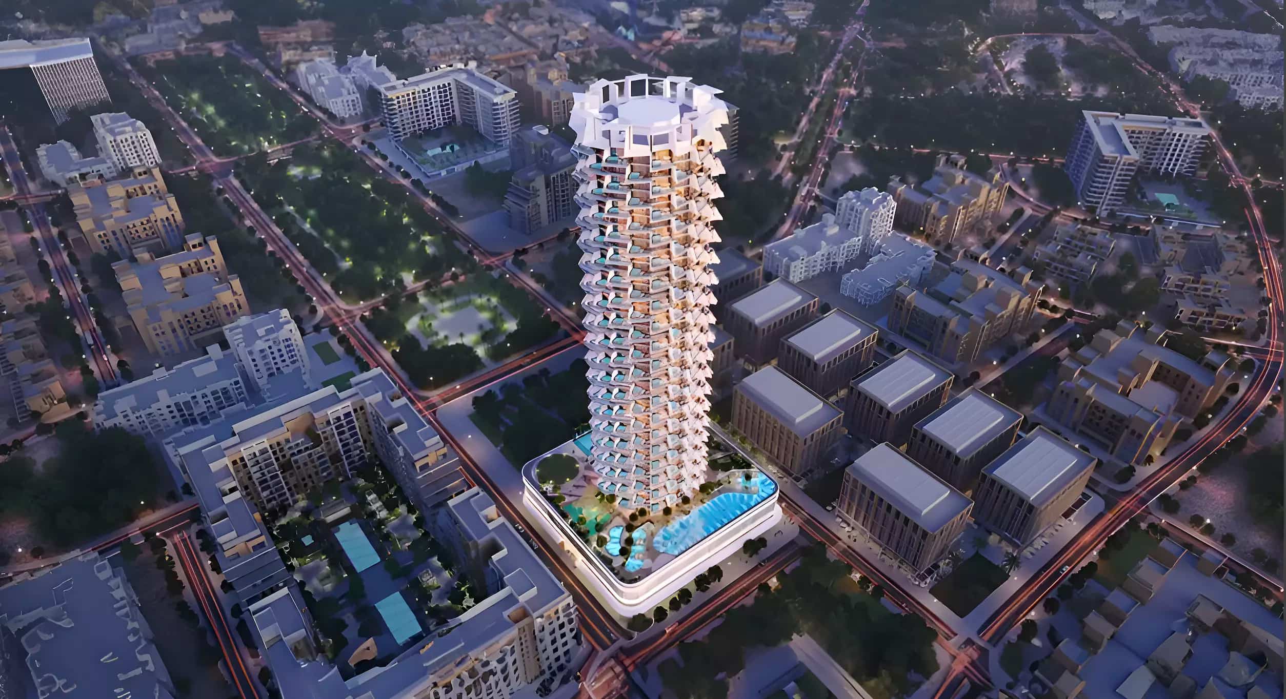 Binghatti Grove, Jumeirah Village Circle Dubai